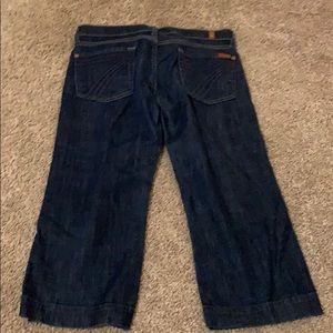 7 For All Mankind Crop Jeans